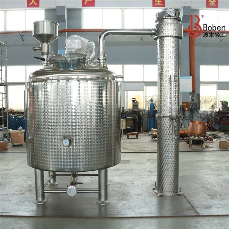 1200ltr Double Retort Pot Still