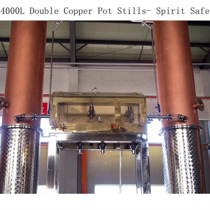 4000L And 4000L Scottish-Style Still Scottish Malt Whiskey Pot Still